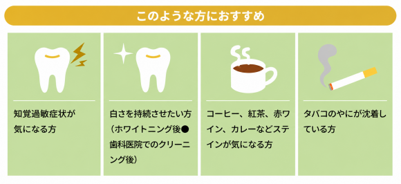 ルシェロプレミアムはこのような方におすすめ